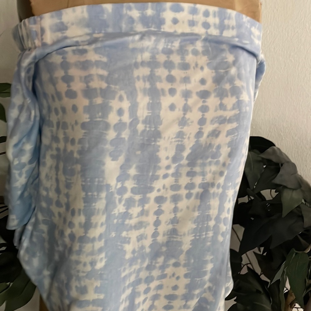 Brand new Never worn off shoulder batik top
